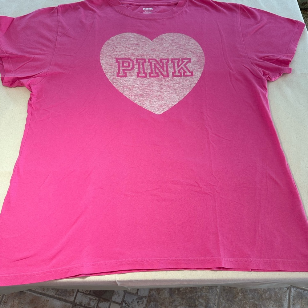 Victoria's Secret Pink Crew Neck Tee
